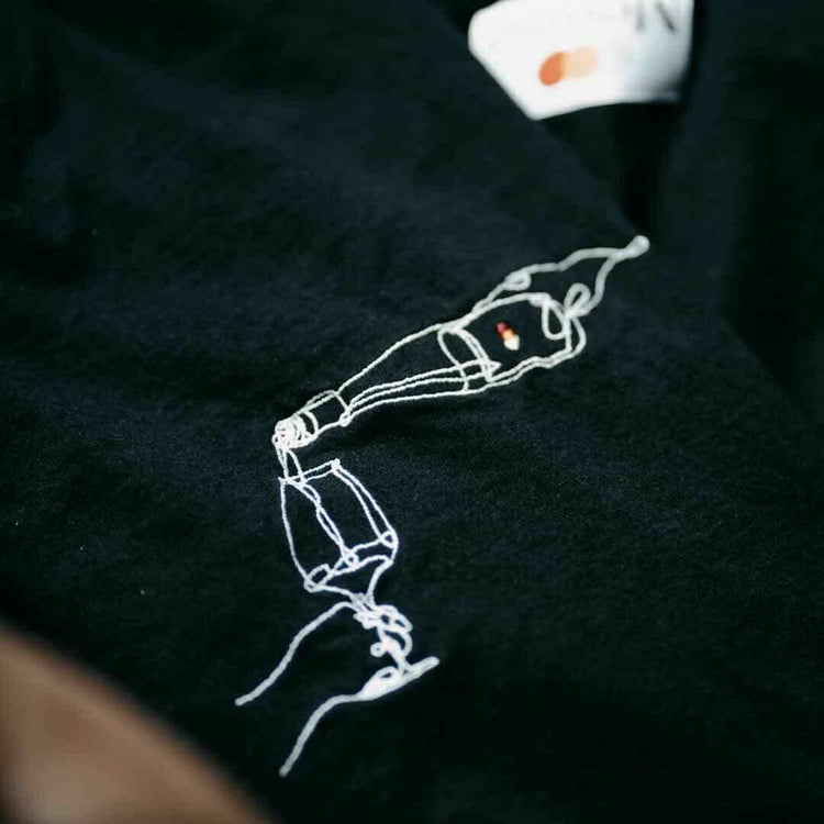 Messing T-Shirt (schwarz)