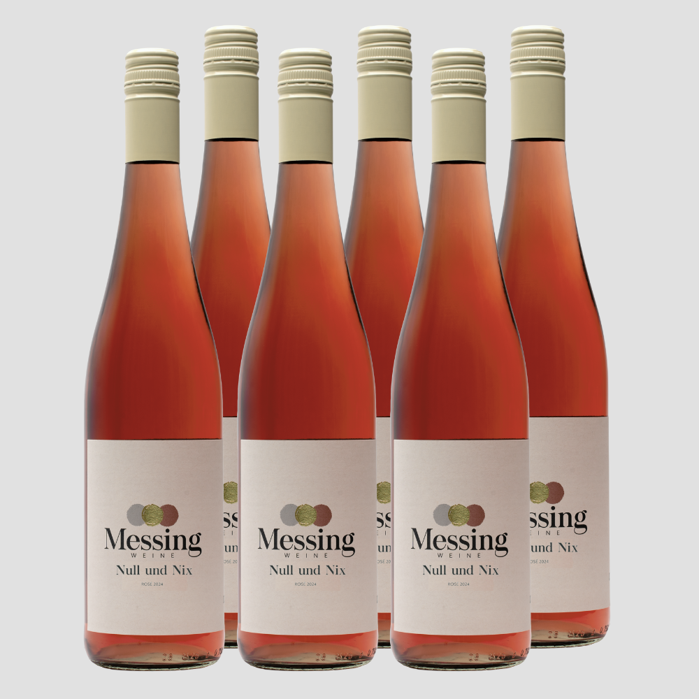 Messing Null und Nix Rosé (alkoholfrei)