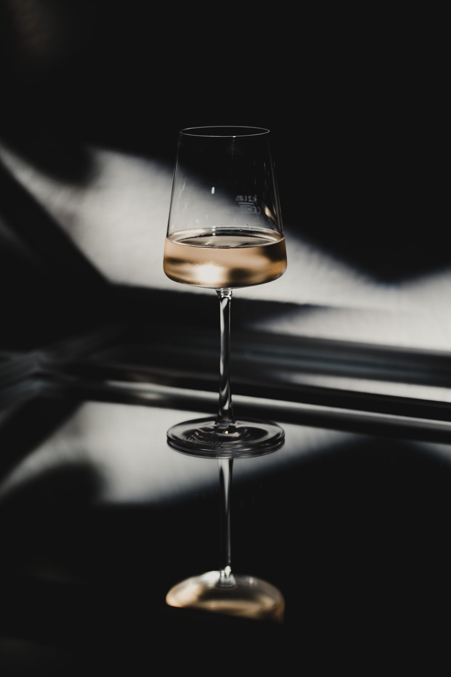Messing Weinglas by Stölzle Lausitz