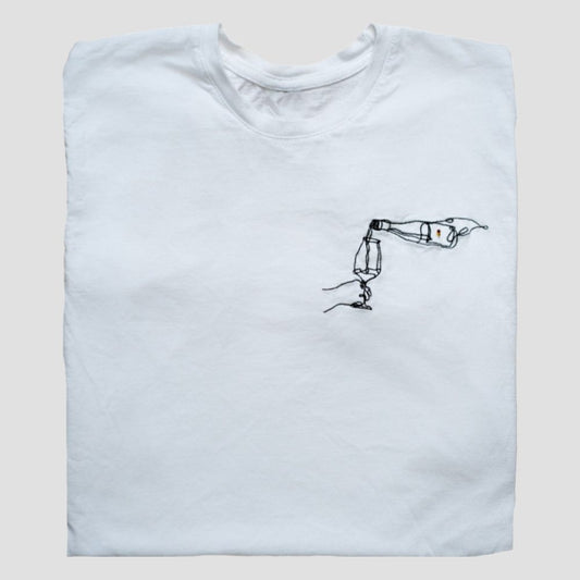 Messing T-Shirt (weiß)