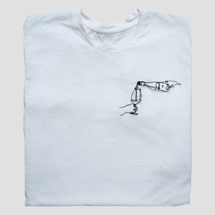 Messing T-Shirt (weiß)